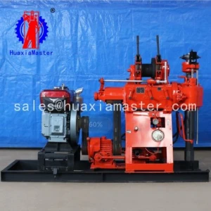Portable hydraulic core sampling drill rig/multi function water well drilling equipment high working efficiency