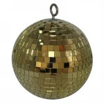 4inch 10cm disco glitter mirror ball PVC Reflective Hanging Wedding Decoration