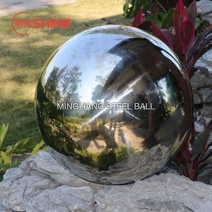 0.8M 1M 1.2M 1.5M Large Stainless Steel Hollow Ball Home Garden Ornament