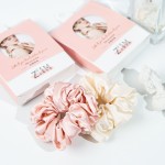 Hot-selling Solid Color Mulberry Silk Hair Scrunchie Hair Accessory for Girls Women