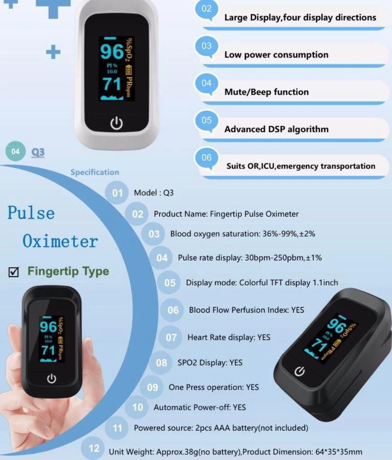 Buy Oximeter from City Health Medical Supplies, Hong Kong
