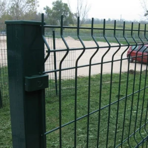 steel panel fence