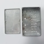 Aluminum alloy accessory case for guitar electronics