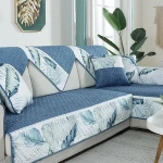 10 Options Nordic Minimalist Style Sofa Cushion l Shape Floral Stretch Custom Elastic Slip Sofa Cover Slipcover
