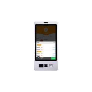 10 points capacitive touch food self ordering kiosk self service ordering equipment payment machine