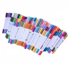 100 colors dual tips brush pens with fineliner coloring books art sketching calligraphy water color brush marker