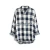 Import 100% Cotton Flannel Grid Shirts Woman Blouse, Woman Clothes from China