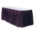 Import 100% polyester visa square table skirt from China