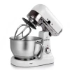 1000 Watt Countertop Stand Mixer Kitchen Machine, Die-Cast Body, Includes Pouring Shield, Beater, Whisk and Dough Hook