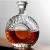 Import 1000ml Old Fashioned Italian Crafted Whiskey Wine Glass Decanter from China