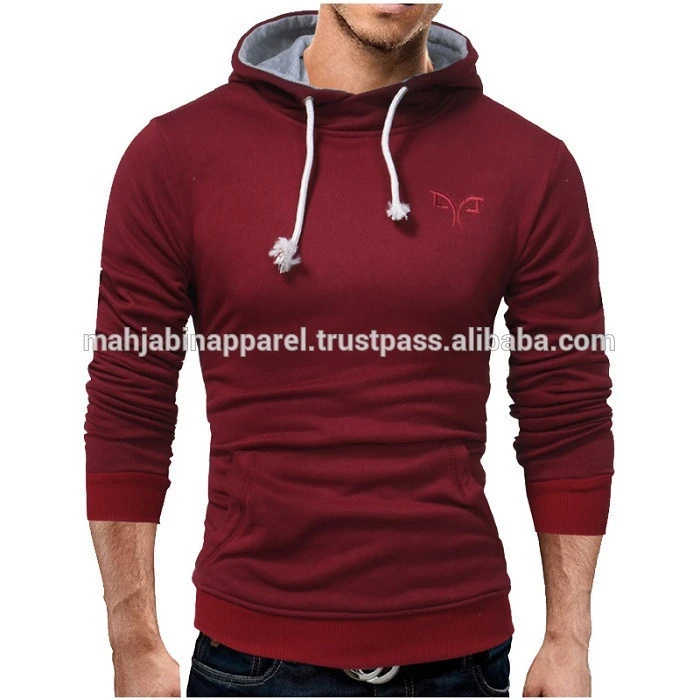 100%cotton gym sport pullover over-sized sweatshirts men hoodie