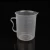 Import 100ml 300ml Clear Plastic Graduated Measuring Cup Jug Beaker Kitchen pp plastic cup from China