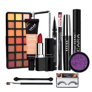 10PCS Makeup Set Complete Easy to Carry High Quality Safe Makeup Suit