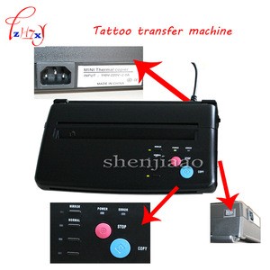 110V-220V NEW Design Tattoo Transfer Machine / Tattoo Thermal Copier Printing Transfer Format A4 With English manual