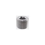1/16-27 through 1"-11.5 Socket Pipe Plug 3/4 and 7/8 Taper 18-8, 304, 316 Stainless Steel, Brass