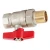 Import 1/2 ball valve forged brass ball brass forged ball valve from China