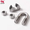 1/2 Inch M12 Wire Rope Clip 304 Stainless Steel U Bolt Saddle Fastener Cable Clamp Clip
