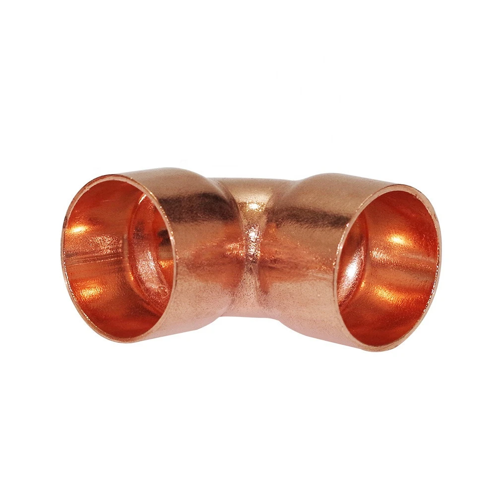 1/2 Inner Diameter Copper Pipes Fittings 45 Degree Copper Fittings Elbow