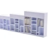 1/20 architecture model furniture cabinet in plastic profiles