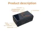 12V Mini Tire Inflator Portable Handheld Smart Digital Touch Screen Inflator Pump With USB Port For Mobile Phone Charging