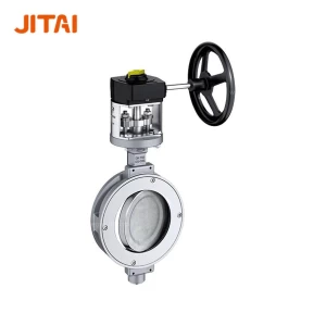 150 mm Wafer Lug Double Offset Butterfly Valve with Acceptable Price