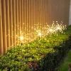 150LED Outdoor Garden Decorative Waterproof Star Fireworks Dandelion Solar Power Lawn Light Lamp For Landscape Path Yard Lights