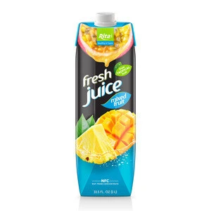 1L Box NFC Manufacturer Beverage Fresh Mixed Fruit Juice