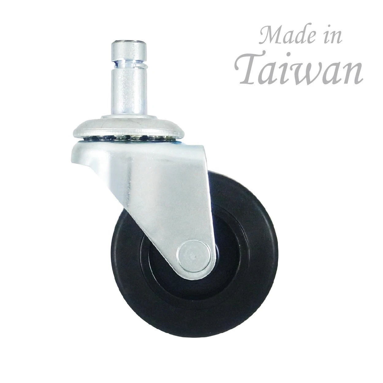 2 Inch Rubber Swivel TPR Casters For Kitchen Hardwood Floors Furniture