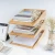 Import 2-Tier Bamboo Wood Storage Desk Trays Organizer For Magazine File from China