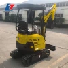 2 ton China best sale mini crawler digging machine excavator