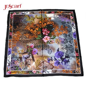2013 best seller colorful square silk scarf ,twill silk scarf shawl SYSX-012