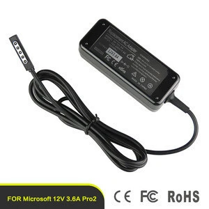 2017 Best Selling 12V 3.6A 5pin AC/DC Laptop Charger Power Supply for Microsoft Surface pro 2