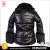 Import 2018 Children&#039;s winter coat kids girls shiny warm Quilted jacket with Faux fur at collar and cuff from China