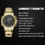 Import 2018 luxury mens sports digital watch stainless steel back multifunction watch with water resistant from China