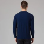 2019 100% pure cashmere fabric for sweater HALF-COLLAR men