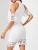 Import 2019 Fashion New Ladies Dresses White Cold Shoulder Cut Out Front Slim Lady Lace Dress from China