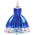 Import 2019 New fashion personality beautiful kids clothes boutique christmas baby dress from China