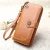 Import 2019 New Fashion Women Leather Wallet Women Long Design Purse For Wholesale from China