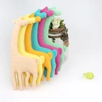 2020 Baby Teething Toy Giraffe Teether Toys baby teether BPA Free Teethers Help to take The Stress Out of teething