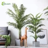 2020 High Quality Artificial Plastic Coconut Date Leaf Wholesale Top Palm Tree
