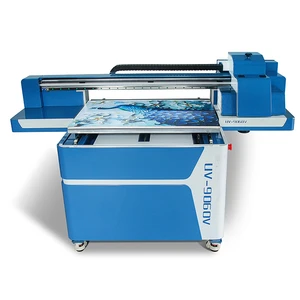 2020 hot commercial multifunction led 6090 flatbed uv printer price on sale for small business
