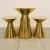 Import 2020 Hot Sale Gold Mirror Wedding Table Wedding Dessert Table Wedding Display Cake Stand Supplies from China