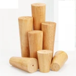 2020 hot sale Nordic  customize Solid wood foot cabinet furniture leg table  sofa foot cone wooden stool legs