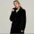 Import 2020 New Arrivals Winter Faux Fur Long Coat Women&#x27;s vendor  Clothing   Black color women winter coat from China