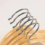 2020  new fashion wooden non slip cheap baby hanger stand for clothes