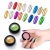 Import 2020 new style Beautiful design mirror chrome solid state nail powder titanium powder from China