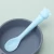 2020 Novel High Quality Baby Silicone Spoon