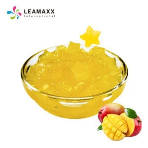 2020 Taiwan Hot Selling Mango Star Jelly Topping for Bubble Tea