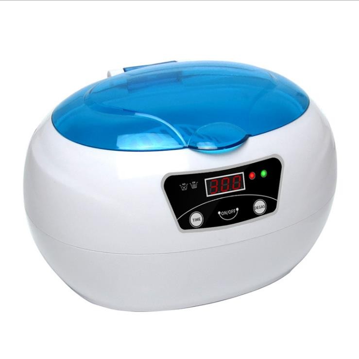 2020 trending products plastic ultrasonic cleaner jewelry watch cleaner with led digital display cleaner beauty accessories
