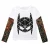 Import 2021 Boy Clothes Cotton T-shirt Long Sleeve Children Tee Shirts Novelty Tattoo Sleeve Baby Girl Tops autumn casual Kids T shirts from China